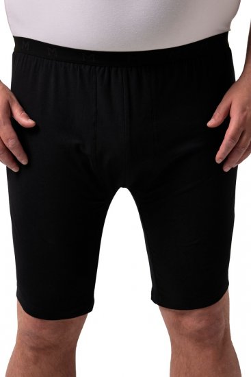 Men+ 439 Μπόξερ με μακρύ πόδι FLEXLASTIC® Μαύρο - Εσώρουχα/Μαγιό - Aνδρικά Εσώρουχα μεγάλα μεγέθη
