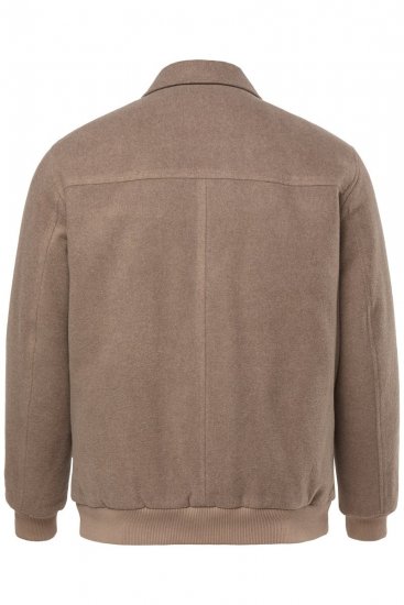 JP1880 Blouson Jacket Lightweight and Warm Brown - Μπουφάν - Aνδρικά μπουφαν μεγάλα μεγέθη