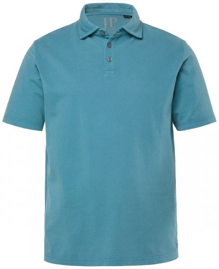 JP1880 Polo Shirt Short Sleeve Pique VIntage Teal - Πόλο μπλουζάκια - Aνδρικά μπλουζακια πολο μεγάλα μεγέθη