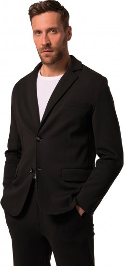 JP1880 Manhattan Flexnamic Business Jersey Suit Black - Κουστούμια - κοστουμια ανδρικά μεγάλα μεγέθη