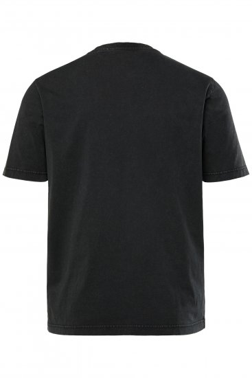 JP1880 Beer Festival Design Vintage Looking T-Shirt Black - Μακό μπλουζάκια - Aνδρικά μπλουζεσ μεγάλα μεγέθη