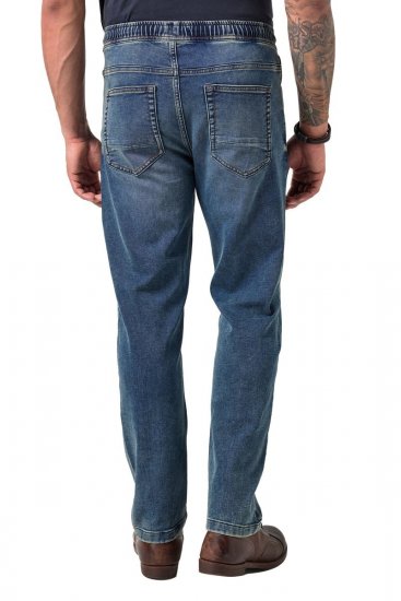 JP1880 FLEXNAMIC Straight Fit Jeans with Stretch Waist - Τζιν και παντελόνια - Aνδρικα τζιν παντελόνια μεγάλα μεγέθη