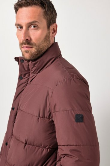 JP1880 Jacket Quilted Extra Warm Brown - Μπουφάν - Aνδρικά μπουφαν μεγάλα μεγέθη