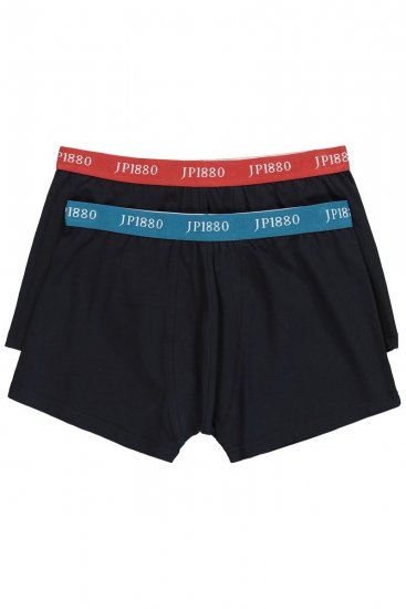 JP1880 FLEXNAMIC OEKO-TEX Boxer Shorts 2-Pack Black - Εσώρουχα/Μαγιό - Aνδρικά Εσώρουχα μεγάλα μεγέθη