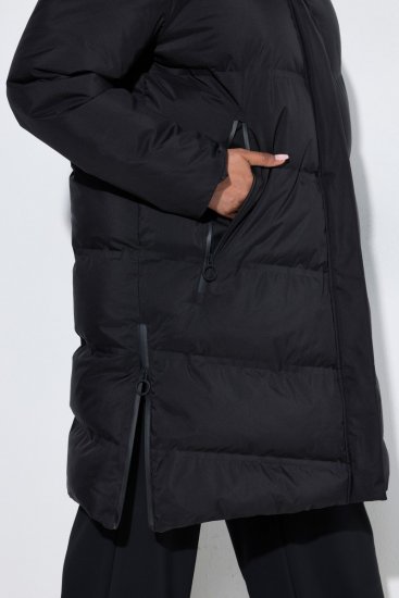 Ulla Popken SYMPATEX Triple Function Coat Black - Παλτό - Γυναικεία Παλτό σε Μεγάλα Μεγέθη