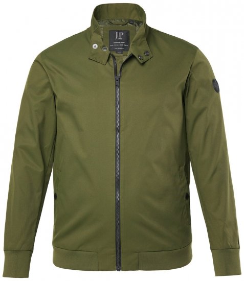 JP1880 844652 Μπουφάν bomber με σούστες Χακί - Μπουφάν - Aνδρικά μπουφαν μεγάλα μεγέθη