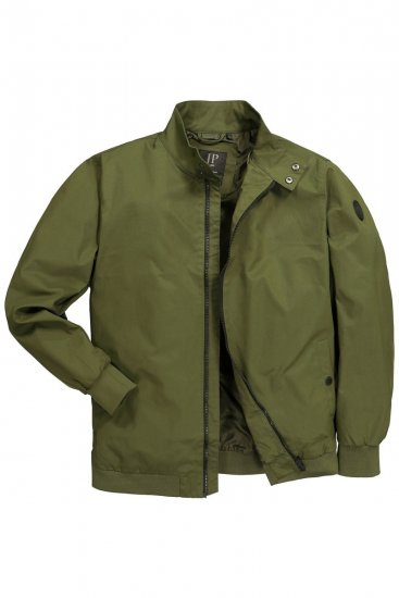 JP1880 844652 Μπουφάν bomber με σούστες Χακί - Μπουφάν - Aνδρικά μπουφαν μεγάλα μεγέθη
