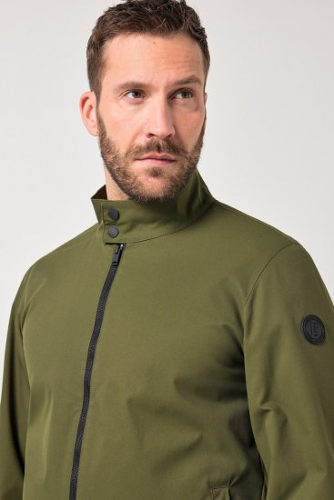 JP1880 844652 Μπουφάν bomber με σούστες Χακί - Μπουφάν - Aνδρικά μπουφαν μεγάλα μεγέθη