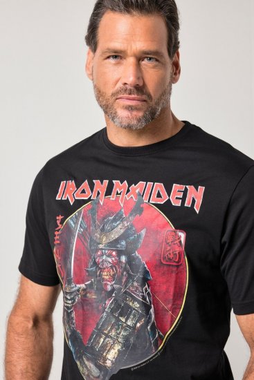 JP1880 845106 Iron Maiden Senjutsu Μπλουζάκι Μαύρο - Μπλουζάκια συγκροτημάτων - Μπλουζάκια Band T-shirts