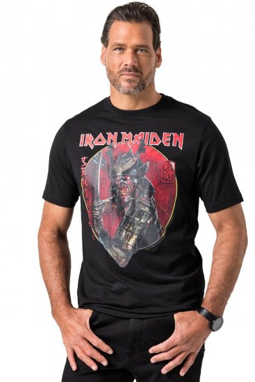 JP1880 845106 Iron Maiden Senjutsu Μπλουζάκι Μαύρο - Μπλουζάκια συγκροτημάτων - Μπλουζάκια Band T-shirts