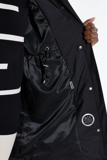 Ulla Popken SYMPATEX Triple Function Jacket Black - Μπουφάν - Γυναικεία μπουφάν μεγάλα μεγέθη