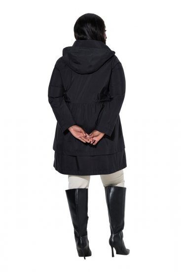 Ulla Popken SYMPATEX Triple Function Jacket Black - Μπουφάν - Γυναικεία μπουφάν μεγάλα μεγέθη