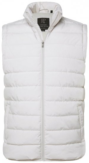 JP1880 846034 Γιλέκο outdoor Γκρι μπεζ - Μπουφάν - Aνδρικά μπουφαν μεγάλα μεγέθη