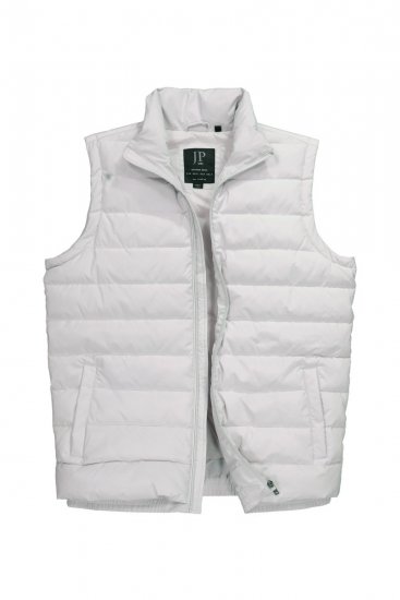 JP1880 846034 Γιλέκο outdoor Γκρι μπεζ - Μπουφάν - Aνδρικά μπουφαν μεγάλα μεγέθη
