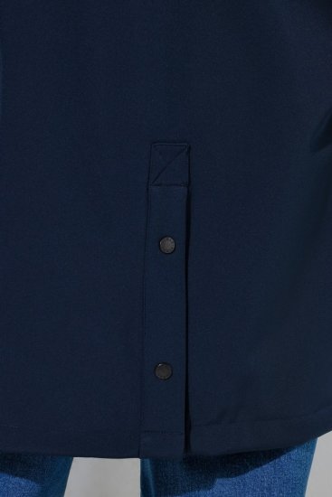Ulla Popken 846278 Παλτό softshell Σκούρο μπλε - Παλτό - Γυναικεία Παλτό σε Μεγάλα Μεγέθη