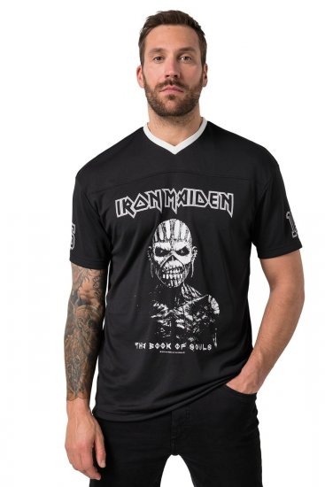 JP1880 Iron Maiden The Book of Souls T-Shirt Black - Μπλουζάκια συγκροτημάτων - Μπλουζάκια Band T-shirts