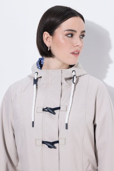 Ulla Popken 846853 Μπουφάν softshell Σαμπανιζέ - Μπουφάν - Γυναικεία μπουφάν μεγάλα μεγέθη