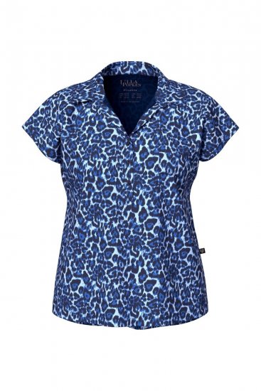 Ulla Popken 849144 Πιτζάμα με animal print Σκούρο μπλε - Πιτζάμες - 