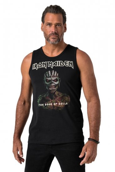 JP1880 849285 Iron Maiden The Book of Souls Φανελάκι Μαύρο - Μπλουζάκια συγκροτημάτων - Μπλουζάκια Band T-shirts