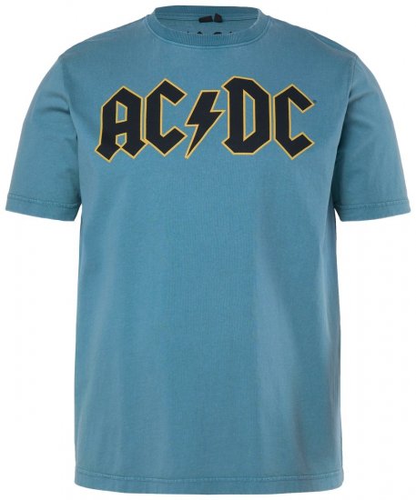 JP1880 849790 AC/DC Classic Logo Μπλουζάκι Τιρκουάζ μπλε - Μπλουζάκια συγκροτημάτων - Μπλουζάκια Band T-shirts