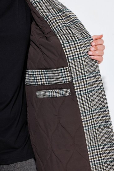 Ulla Popken 851826 Μάλλινο παλτό Υπόλευκο - Παλτό - Γυναικεία Παλτό σε Μεγάλα Μεγέθη