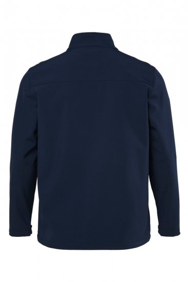Men+ 868 Μπουφάν softshell με επένδυση fleece Σκούρο μπλε - Μπουφάν - Aνδρικά μπουφαν μεγάλα μεγέθη