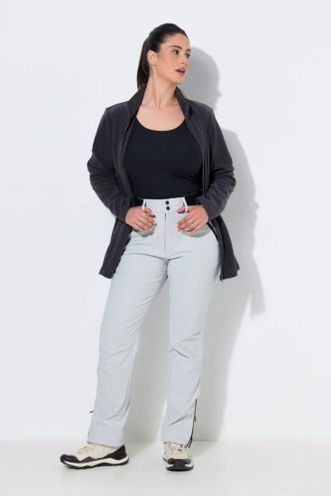Ulla Popken 853530 Εξαιρετικά ελαφρύ παντελόνι πεζοπορίας Μπεζ - Ρούχα εξωτερικού χώρου - 