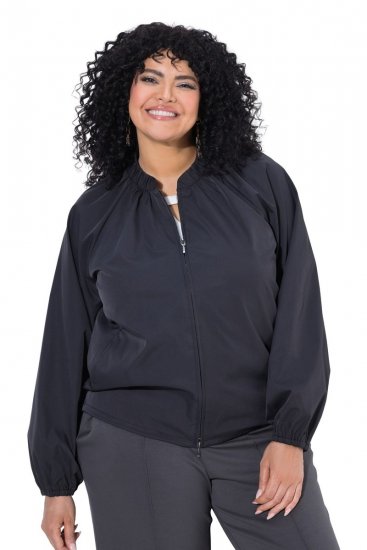 Ulla Popken 854962 Μπουφάν bomber Λαδί - Μπουφάν - Γυναικεία μπουφάν μεγάλα μεγέθη