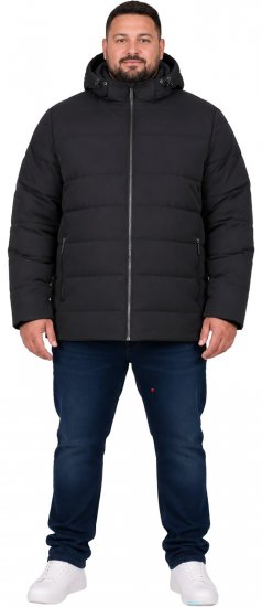 Dobsom Torino Μπουφάν Μαύρο - Αθλητικά ρούχα & Outdoor - Aθλητικα ρούχα μεγάλα μεγέθη ανδρικά