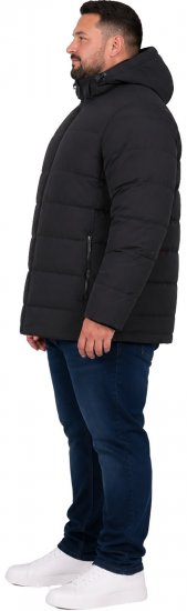 Dobsom Torino Μπουφάν Μαύρο - Αθλητικά ρούχα & Outdoor - Aθλητικα ρούχα μεγάλα μεγέθη ανδρικά