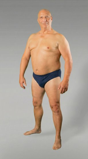 20 Nodi 934 Stretch Cotton Briefs Navy Blue - σλιπ - Ανδρικά σλιπ μεγάλο μέγεθος