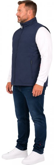 Dobsom Sestri Vest Μπλε μαρέν - Αθλητικά ρούχα & Outdoor - Aθλητικα ρούχα μεγάλα μεγέθη ανδρικά
