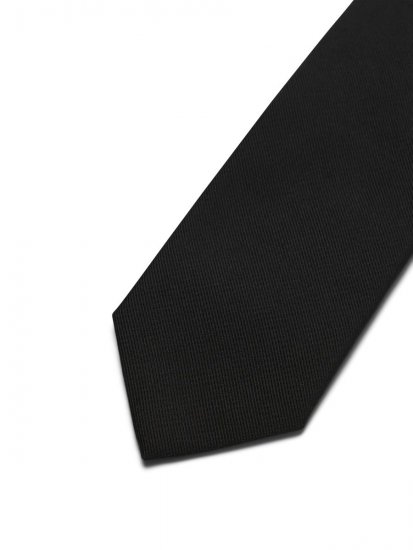 Jack & Jones Solid Γραβάτα Μαύρο - Γραβάτες και παπιγιόν - 