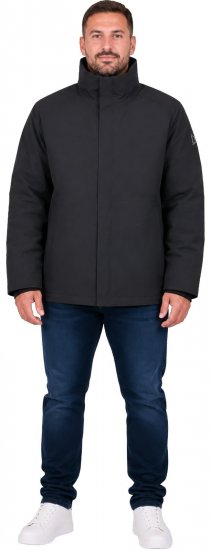 Dobsom Milan Μπουφάν Μαύρο - Αθλητικά ρούχα & Outdoor - Aθλητικα ρούχα μεγάλα μεγέθη ανδρικά