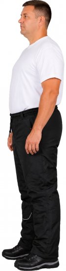 Dobsom Perugia Pants Μαύρο - Αθλητικά ρούχα & Outdoor - Aθλητικα ρούχα μεγάλα μεγέθη ανδρικά