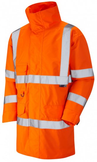 Leo Torridge Breathable Lightweight Anorak Hi-Vis Orange - Ρούχα εργασίας - Aνδρικά ρούχα εργασίας μεγάλα μεγέθη