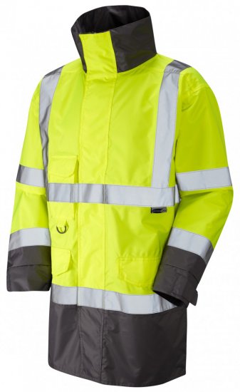 Leo Torridge Breathable Lightweight Anorak Hi-Vis Yellow - Ρούχα εργασίας - Aνδρικά ρούχα εργασίας μεγάλα μεγέθη