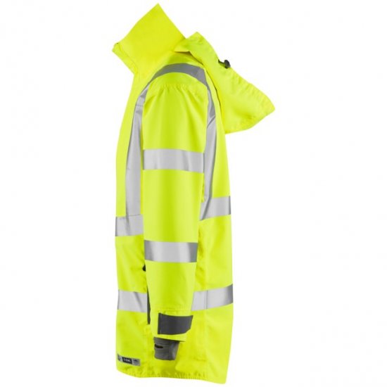 Leo Eastleigh Ecoviz 10K Performance Breathable Anorak Hi-Vis Yellow - Ρούχα εργασίας - Aνδρικά ρούχα εργασίας μεγάλα μεγέθη