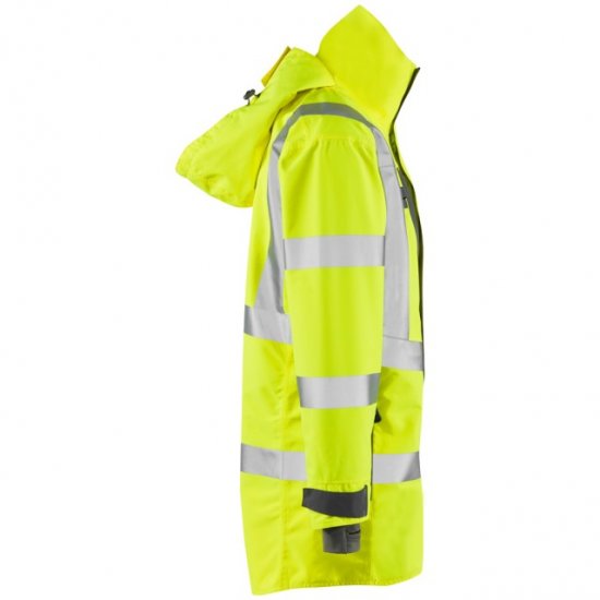 Leo Eastleigh Ecoviz 10K Performance Breathable Anorak Hi-Vis Yellow - Ρούχα εργασίας - Aνδρικά ρούχα εργασίας μεγάλα μεγέθη