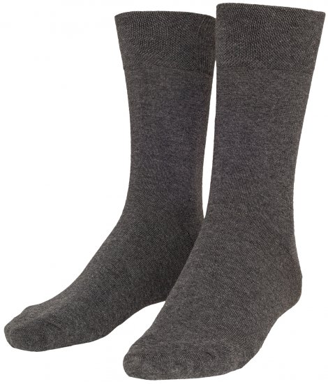 Adamo Aaron Soft-socks Charcoal 3-pack - Εσώρουχα/Μαγιό - Aνδρικά Εσώρουχα μεγάλα μεγέθη