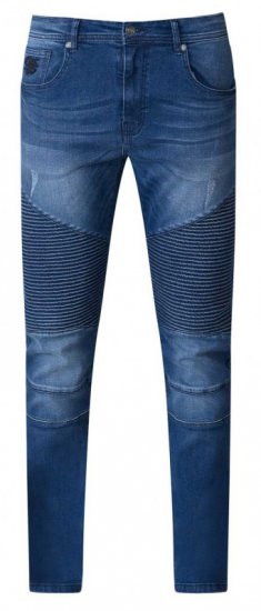 D555 Abrams Biker Style Jeans - Τζιν και παντελόνια - Aνδρικα τζιν παντελόνια μεγάλα μεγέθη