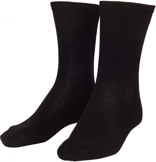 Adamo Adrian Sensitive-socks Black 2-pack - Εσώρουχα/Μαγιό - Aνδρικά Εσώρουχα μεγάλα μεγέθη