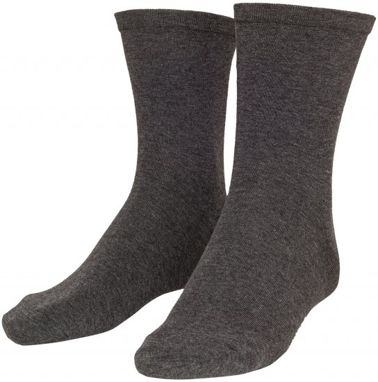 Adamo Adrian Sensitive-socks Charcoal 2-pack - Εσώρουχα/Μαγιό - Aνδρικά Εσώρουχα μεγάλα μεγέθη