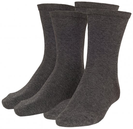 Adamo Adrian Sensitive-socks Charcoal 2-pack - Εσώρουχα/Μαγιό - Aνδρικά Εσώρουχα μεγάλα μεγέθη