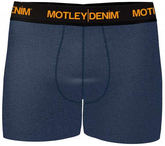 Motley Denim Amsterdam Boxershorts Dark Indigo 2-pack - Εσώρουχα/Μαγιό - Aνδρικά Εσώρουχα μεγάλα μεγέθη