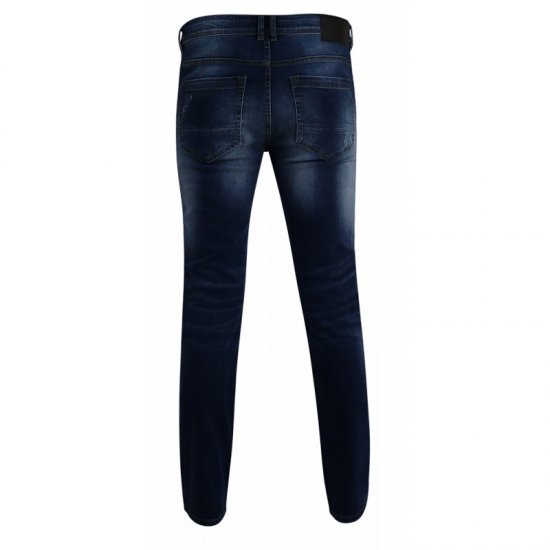 D555 Asher 1959 Stretch Jeans with rips - Τζιν και παντελόνια - Aνδρικα τζιν παντελόνια μεγάλα μεγέθη