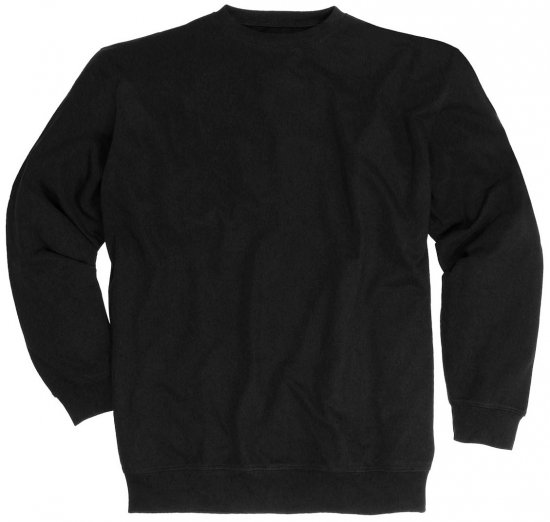Adamo Athen Crew neck Sweatshirt Black - φούτερ/Φούτερ με κουκούλα - φούτερ/Φούτερ με κουκούλα ανδρικά μεγάλα μεγέθη 