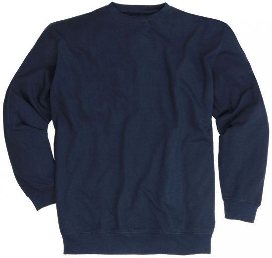 Adamo Athen Crew neck Sweatshirt Navy - φούτερ/Φούτερ με κουκούλα - φούτερ/Φούτερ με κουκούλα ανδρικά μεγάλα μεγέθη 