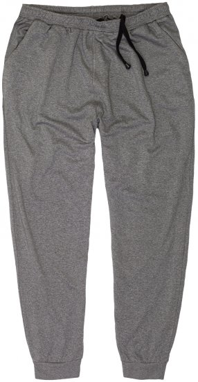 Adamo Athen Sweatpants with Cuffs Grey - Αθλητικές φόρμες/σορτσάκια - Αθλητικές Φόρμες ανδρικεσ μεγάλα μεγέθη