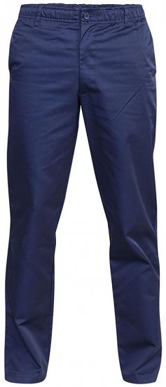 D555 Basilio Pants with elasticated waist Navy - Τζιν και παντελόνια - Aνδρικα τζιν παντελόνια μεγάλα μεγέθη